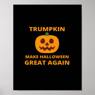 Affiche La citrouille rend l'Halloween grande à nouveau, T