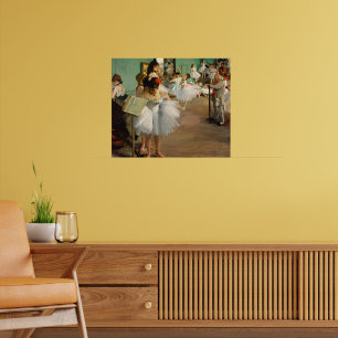 Affiche La classe de danse, Peinture célèbre