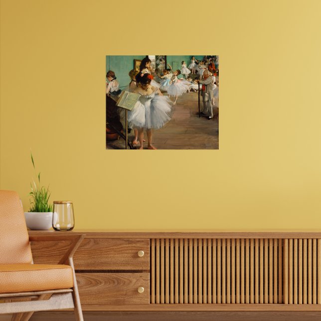 Affiche La classe de danse, Peinture célèbre (Salon 2)