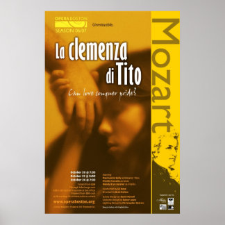 Affiche La Clemenza di Tito