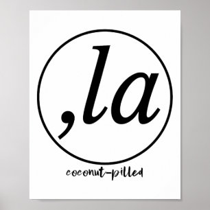 Affiche La Coconut Pill Kamala Harris Femmes
