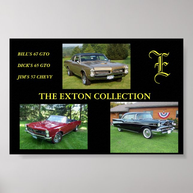 AFFICHE LA COLLECTION EXTON (Devant)
