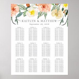 Affiche La Collection Mariage Spring Blossoms Sièges