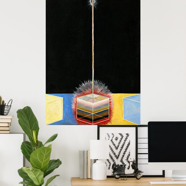 Affiche La colombe, 1915 par Hilma af Klint (Bureau à domicile)