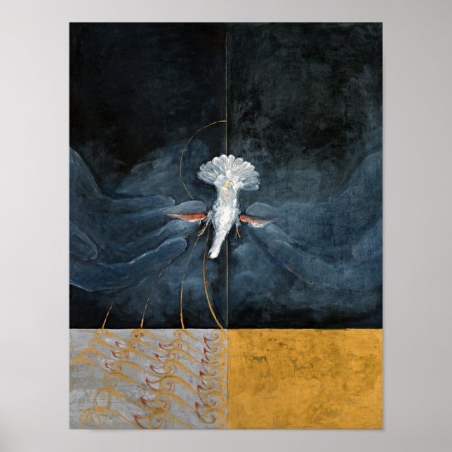Affiche La colombe, no 5 | Hilma af Klint (Devant)