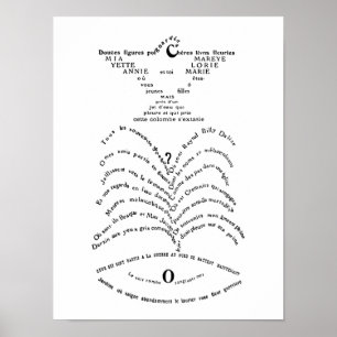 Affiche La Colombe poignardée et le Jet d’eau is already i