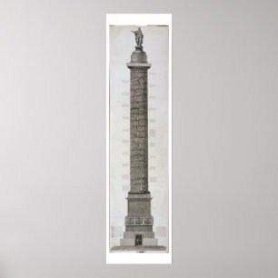 Affiche La colonne de Trajan (gravure)