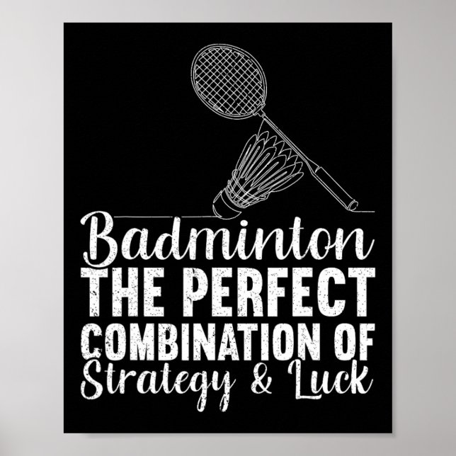 Affiche La Combinaison Parfaite De Stratégie Et De Chance  (Devant)