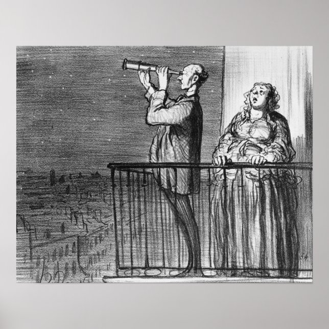 Affiche La comète, Parisiens augmente (Devant)