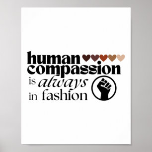 Affiche La Compion Humaine Est Toujours En Mode Black Live