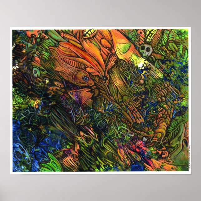 Affiche La complainte des Profonds (Devant)