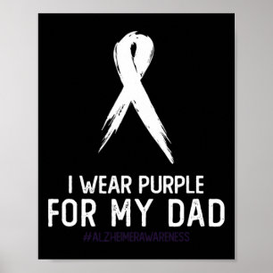 Affiche La conscience de Heimerheimer Je porte le violet p