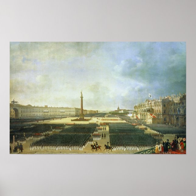 Affiche La consécration de la colonne Alexandre (Devant)