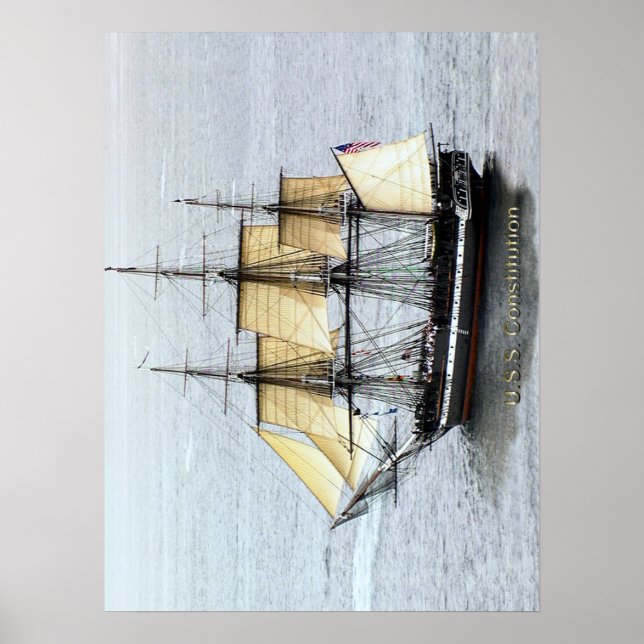 Affiche La Constitution américaine au masque complet (Devant)