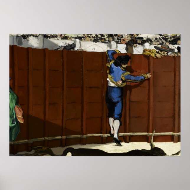 Affiche La corrida, 1864 par Edouard Manet (Devant)