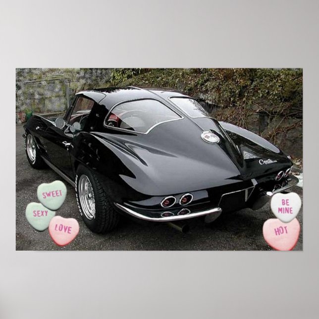 Affiche La Corvette de la Saint Valentin (Devant)