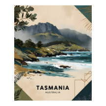 La côte de Tasmanie