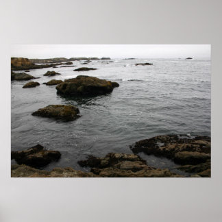 Affiche La côte rocheuse