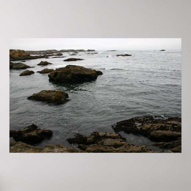 Affiche La côte rocheuse (Devant)