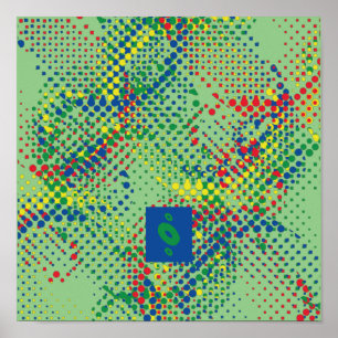 Affiche La couleur de la lumière Pixelat par Masanser