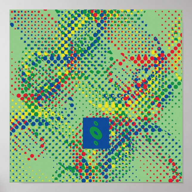 Affiche La couleur de la lumière Pixelat par Masanser (Devant)
