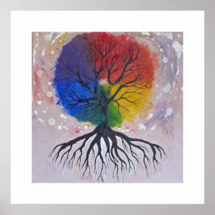 Affiche La couleur de vie