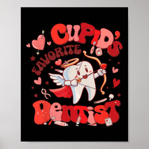 Affiche La coupe dentaire préférée de Tooth Cupid équipe d