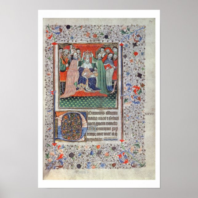 Affiche La couronne d'Henri VI (1421-1471) à Westminster, (Devant)