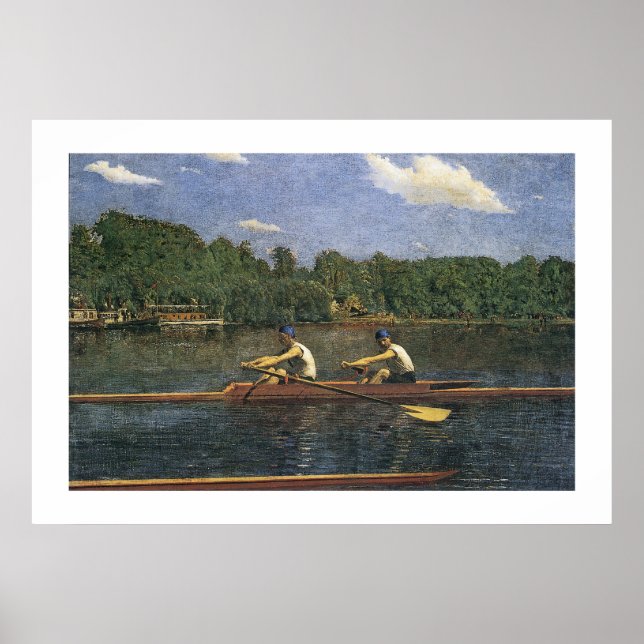 Affiche La course des frères Biglin (Devant)