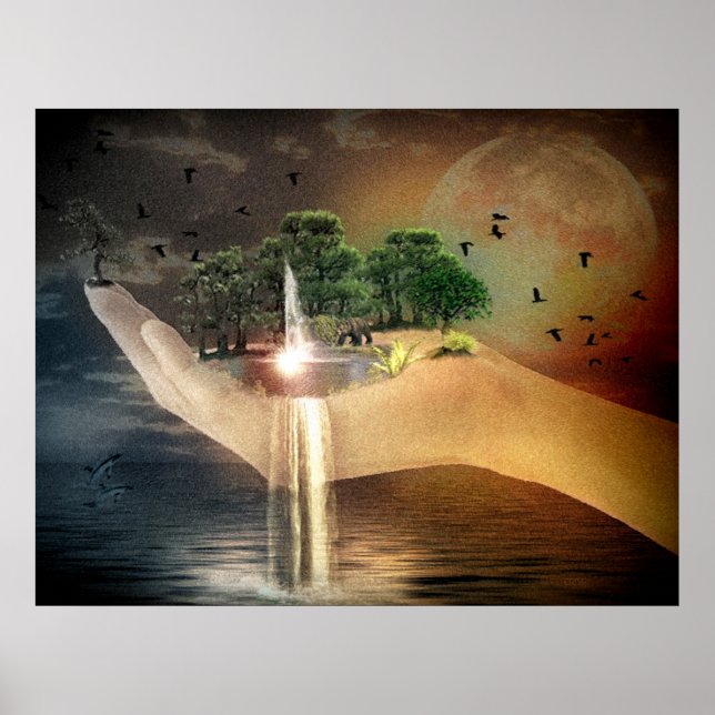 Affiche La création (Devant)