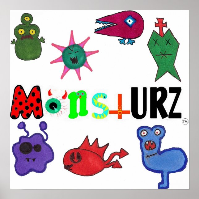 Affiche La création monstURZ (Devant)