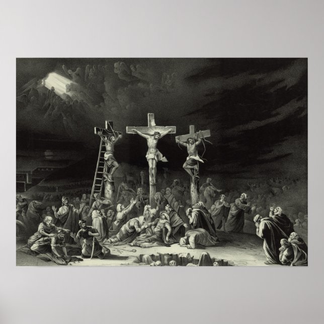 Affiche La Crucifixion - 1849 (Devant)