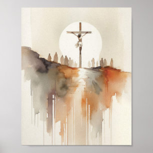 Affiche La Crucifixion de Jésus