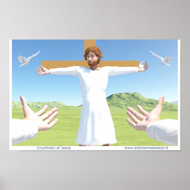 Affiche La Crucifixion de Jésus (Devant)
