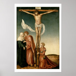 Affiche La crucifixion (panneau)