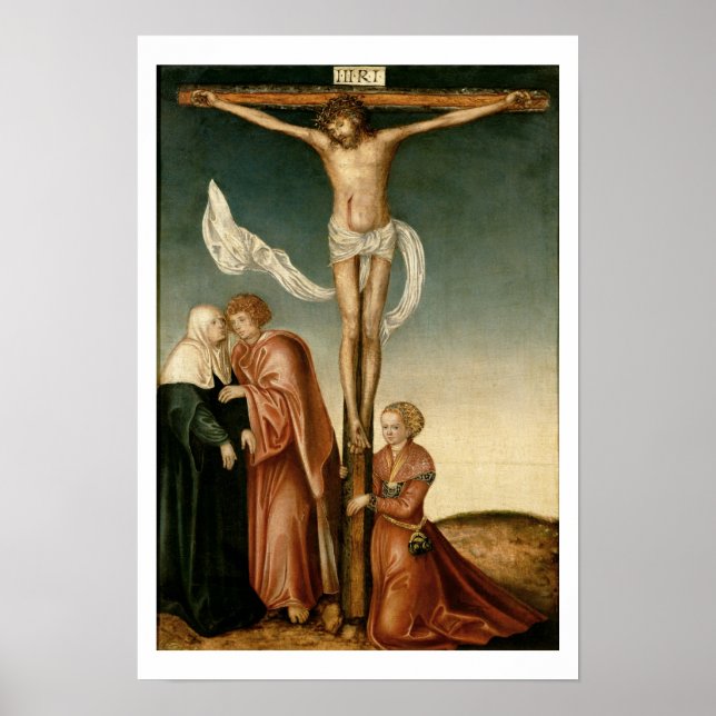 Affiche La crucifixion (panneau) (Devant)