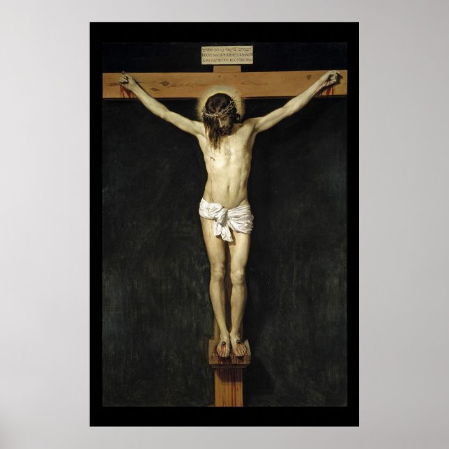 Affiche La Crucifixion - Velazquez (Devant)