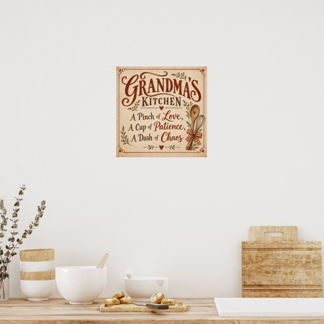 Affiche La cuisine de grand-mère (Cuisine)