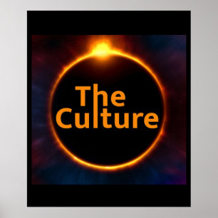 Affiche La Culture Iain M Banks ScFi Total Eclipse