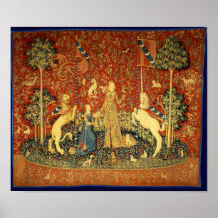 Affiche La Dame à la licorne