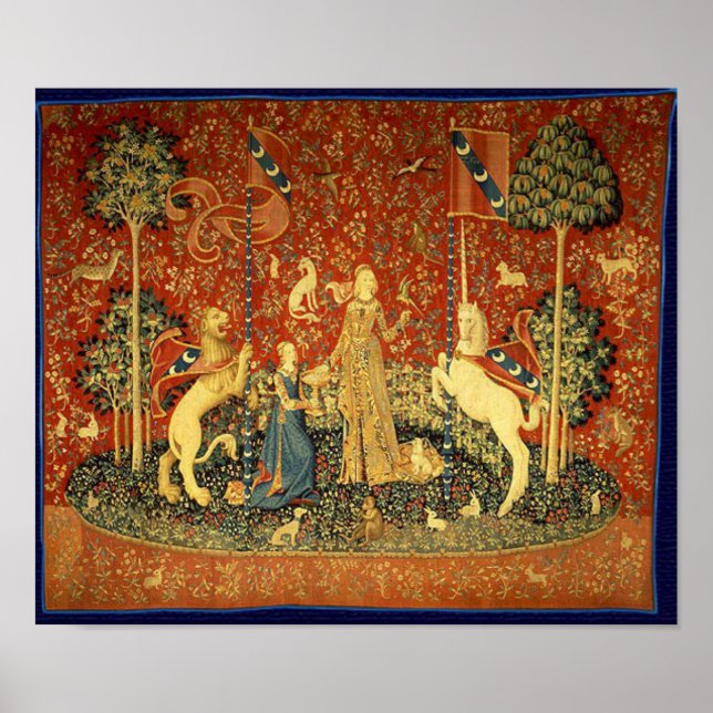 Affiche La Dame à la licorne (Devant)