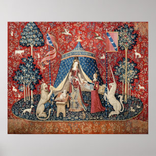 Affiche La Dame à la licorne, A mon seul désir