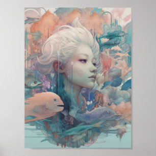 Affiche La Dame de la mer