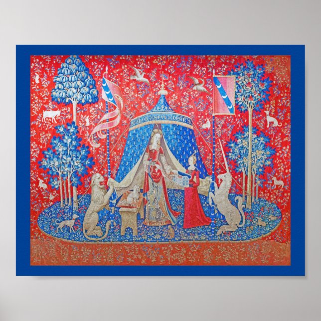 Affiche La Dame et la licorne / A Mon Seul Desir (Devant)