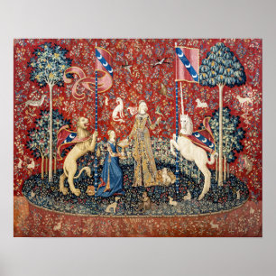 Affiche La Dame et la Licorne, Goût