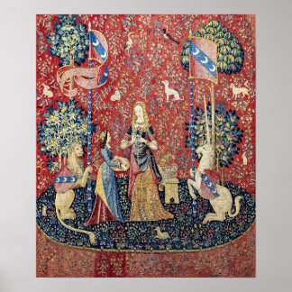 Affiche La Dame et la licorne, Odeur