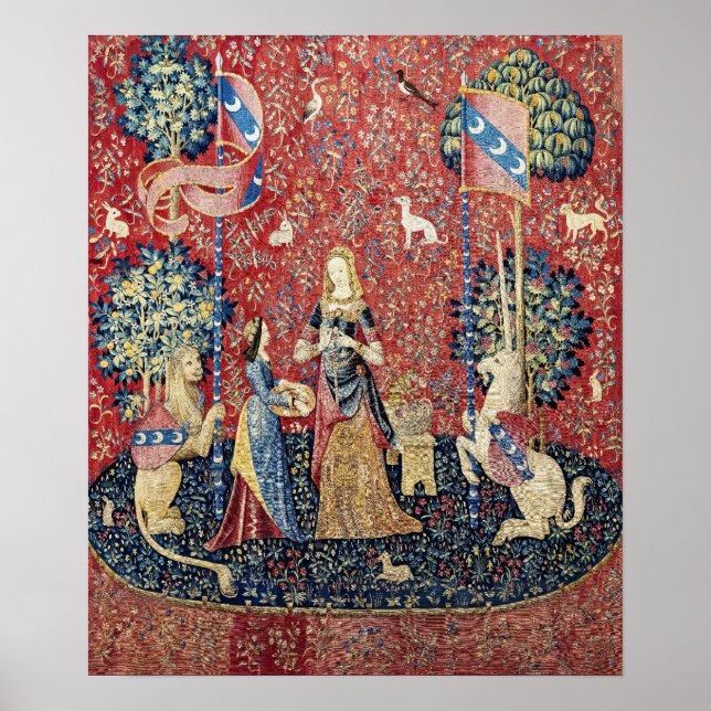 Affiche La Dame et la licorne, Odeur (Devant)