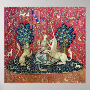 Affiche La Dame et la licorne, Vue