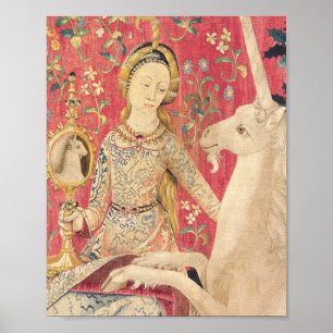 Affiche La Dame Et La Vue De La Licorne
