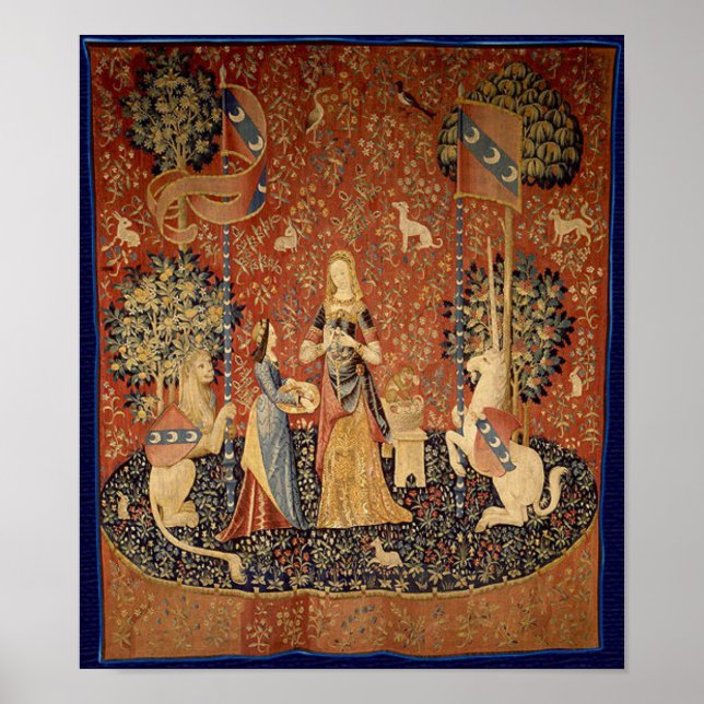 Affiche La Dame et l'Unicorn (Devant)